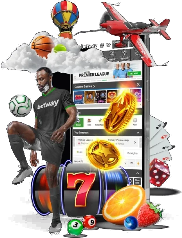 Betway app with casino games, sports and Aviator
